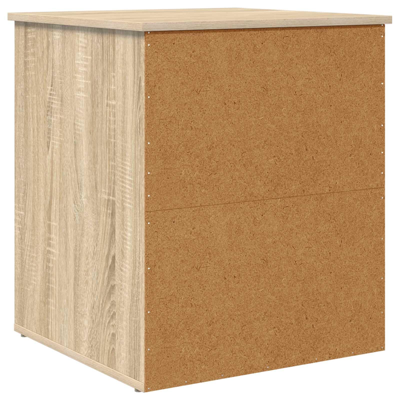 Katzenhaus Sonoma 53 x 52 x 62 cm Holzwerkstoff Katzenhöhle | Modernes Katzenhaus für das Wohnzimmer. Stabiler Rückzugsort aus Holzwerkstoff mit bis zu 60 kg Tragkraft.