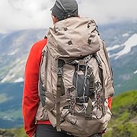 Vista 8 de BRAVESHINE Mosquetón de llavero con clip de paracord, gancho de anillo en D para lanyard, colgador para cochecito, llavero para botella de agua