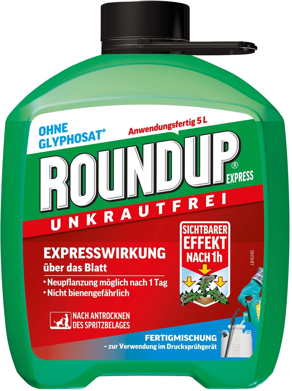 2 X 5L Roundup EXPRESS Fertigmischung