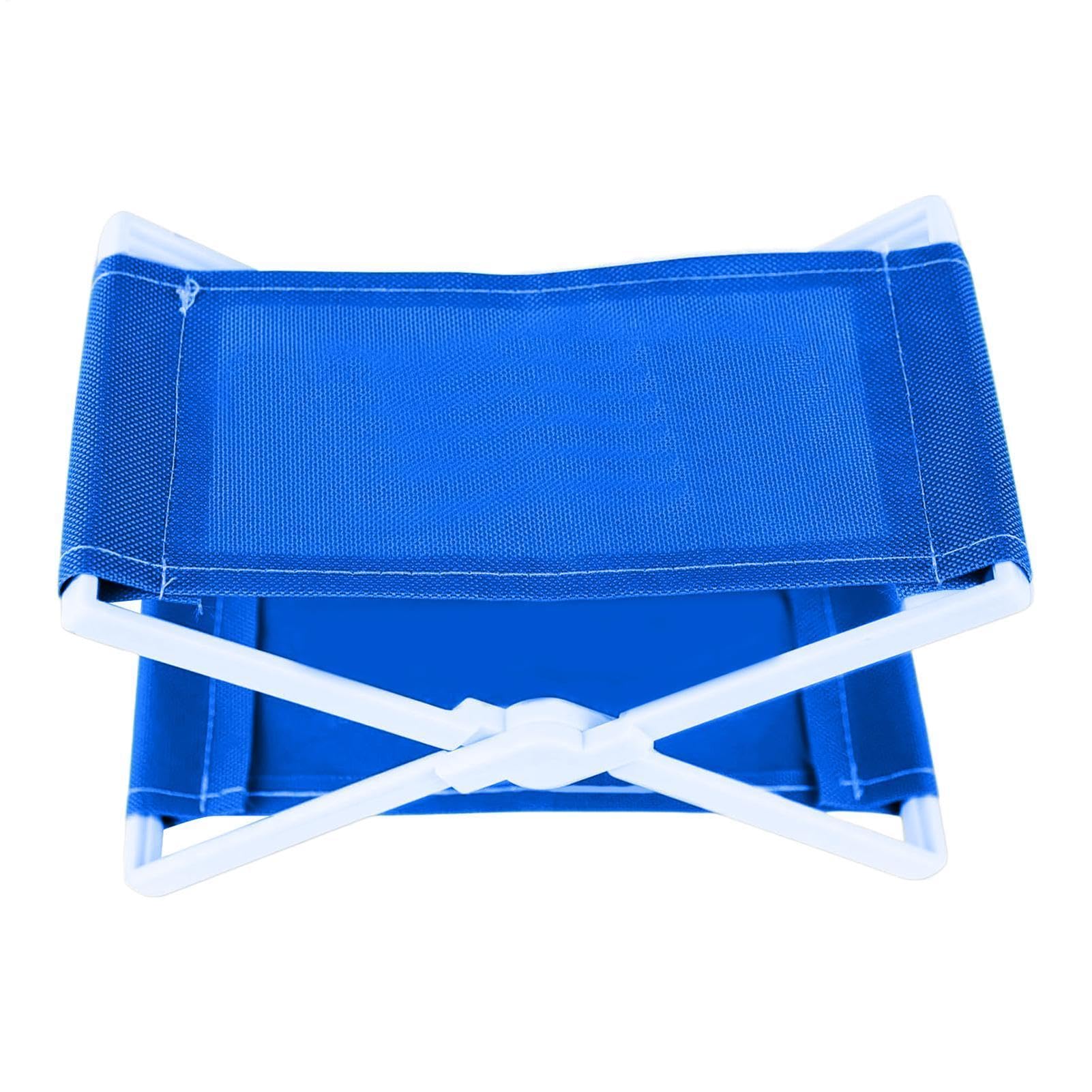 Cuscino per sedia a sdraio, compatto, pieghevole, per escursionismo, picnic, 20 x 10 cm, in tessuto ABS, poggiatesta per sdraio da spiaggia, cuscino leggero per sabbia, tappetino portatile per esterni