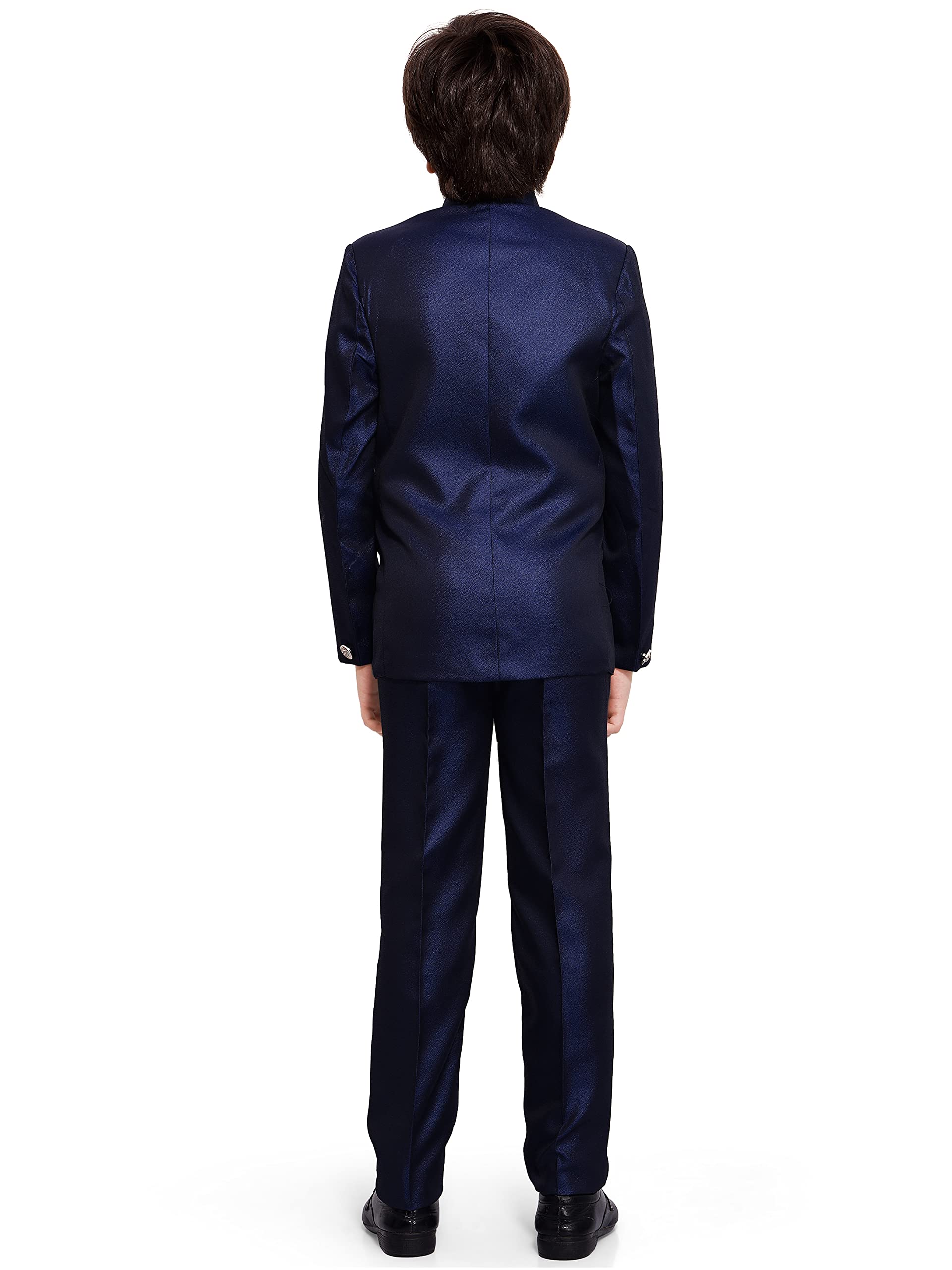 Jeetethnics Boys Navy Blue Jodhpuri Coat with Trousers (7502) 1