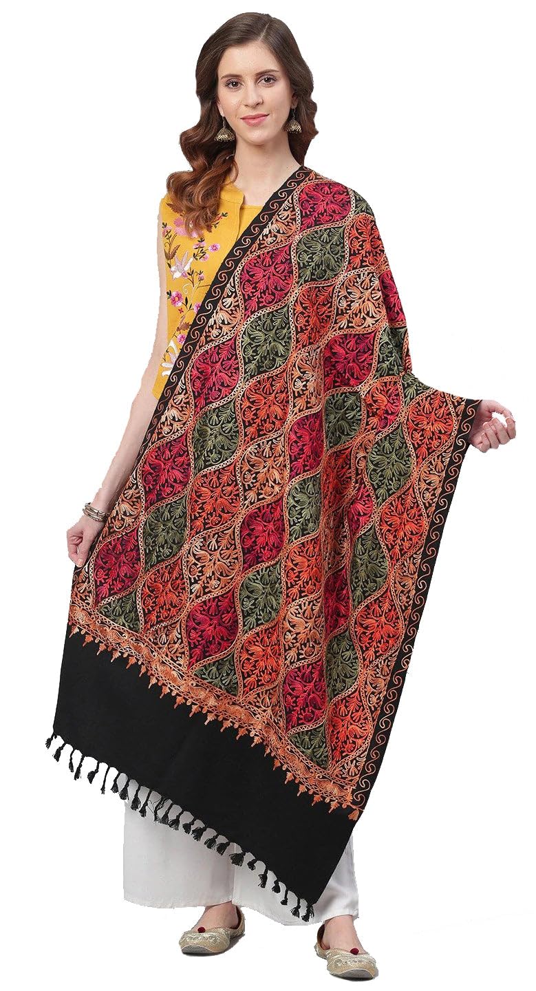 fancy dupatta Matka Shawl,Stole (red Colour)-picture-56