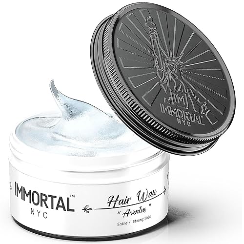 Miniatura 8 de Immortal NYC Pomada de peinado  Spice Bom Strong Hold, Max Shine Pomade  Bálsamo para el cabello a base de agua, sin residuos, pomada natural para