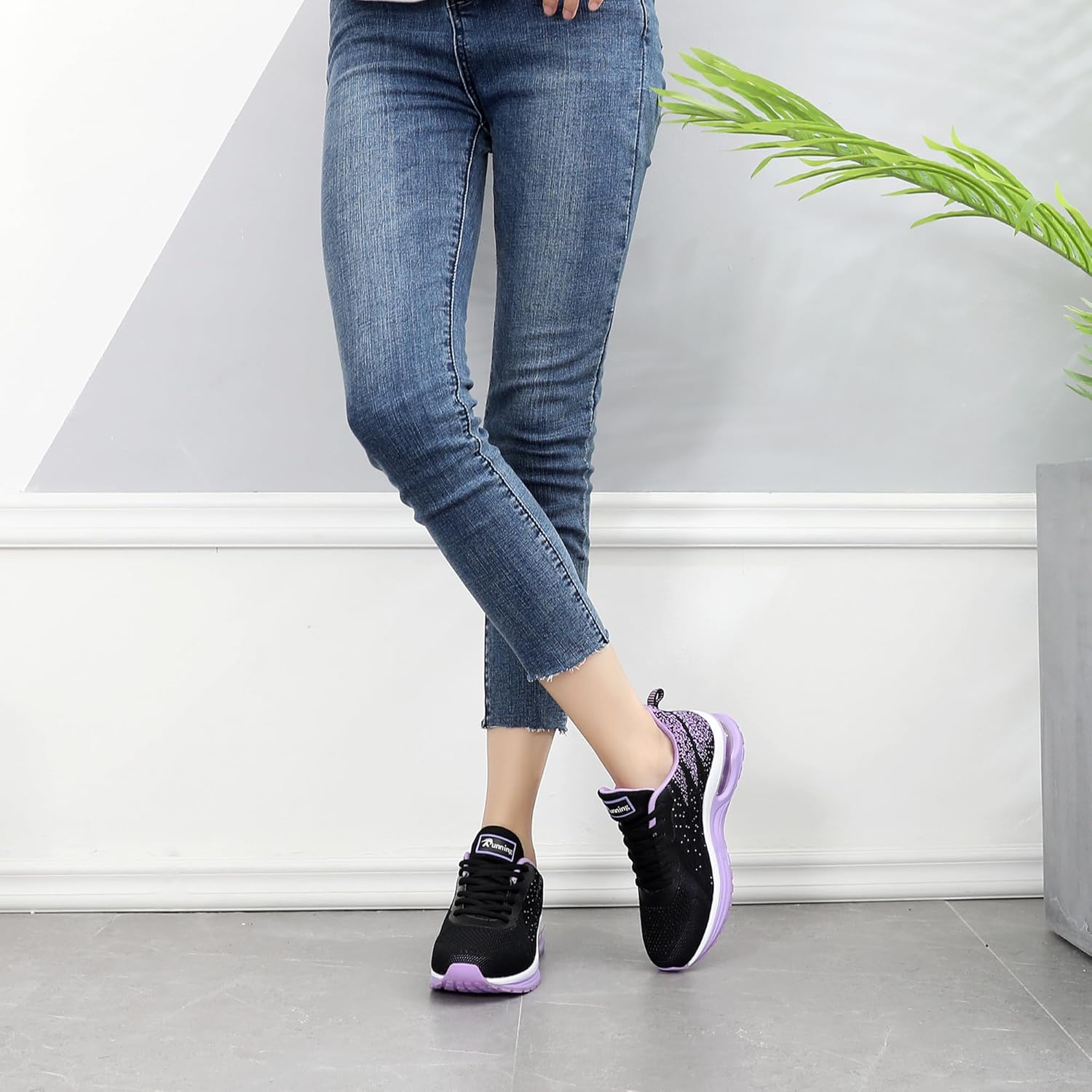 Women Tennis Running Shoes Athletic Walking Sport Sneakers Lightweight Breathable Gym Jogging Pickleball Shoes