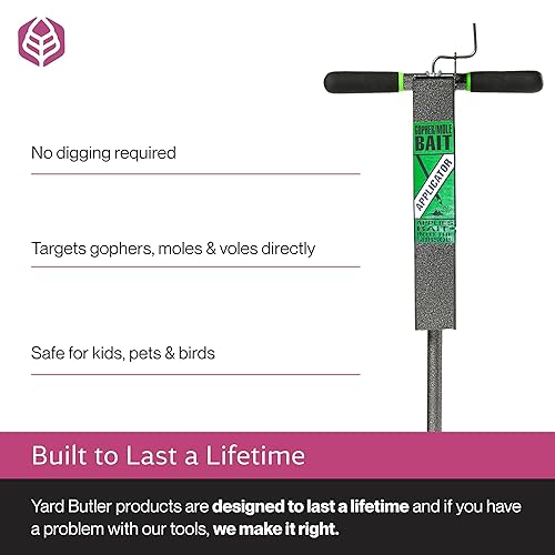 Vista 11 de Aplicador de anzuelo para topos / Gopher Yard Butler IGBA-1