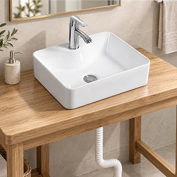 Washbowl, Standing Type, Rectangular Type, Deep Type, Stylish