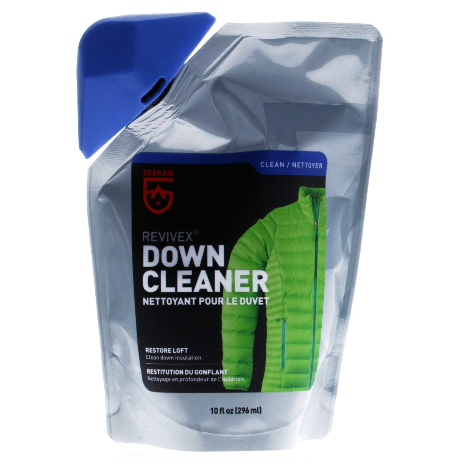 Revivex Down Cleaner for Washing and Restoring Loft in Puffer Jackets, Vests, Blankets, and Sleeping Bags, 10 Fl Oz