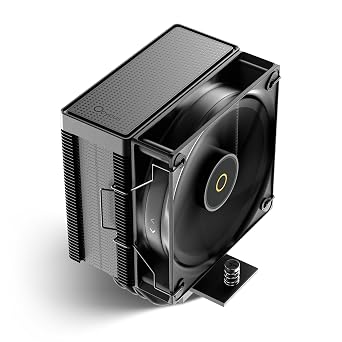 Ocypus Gamma A40 BK Compact CPU Cooler, 100mm PWM Low Noise Fan, 133mm Height Single Tower CPU Cooler, 4 Copper Direct Contact Heat Pipes, for Intel LGA 115X/1200/1700/1851 & AMD AM4/AM5