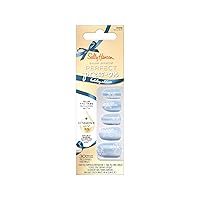 Vista 45 de Sally Hansen Salon Effects Perfect - Uñas postizas Forma cuadrada Fácil de aplicar, no daña 30 uñas, pegamento de uñas, lengüetas adhesivas