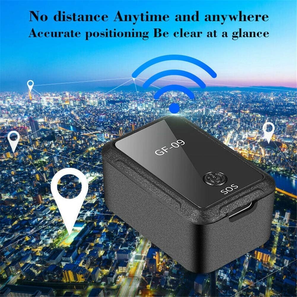 Sawe Persoal GPS Tracker, Gf-09 MII GPS Tracker App Télécommande Ati-Theft Device GSM Gprs Locator Magetic Voice Recordig Remote Pickup