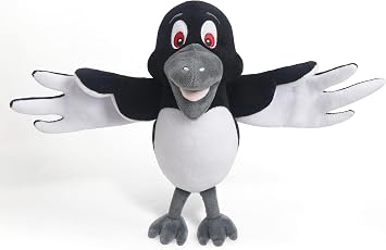 Steve and Maggie-Plush Toys for for Kids 1+, Soft character and birds for Pretend Play, Nursery Rhymes & Learning, Interactive Toddler Toy for birthday gift3 Maggie plush toy
