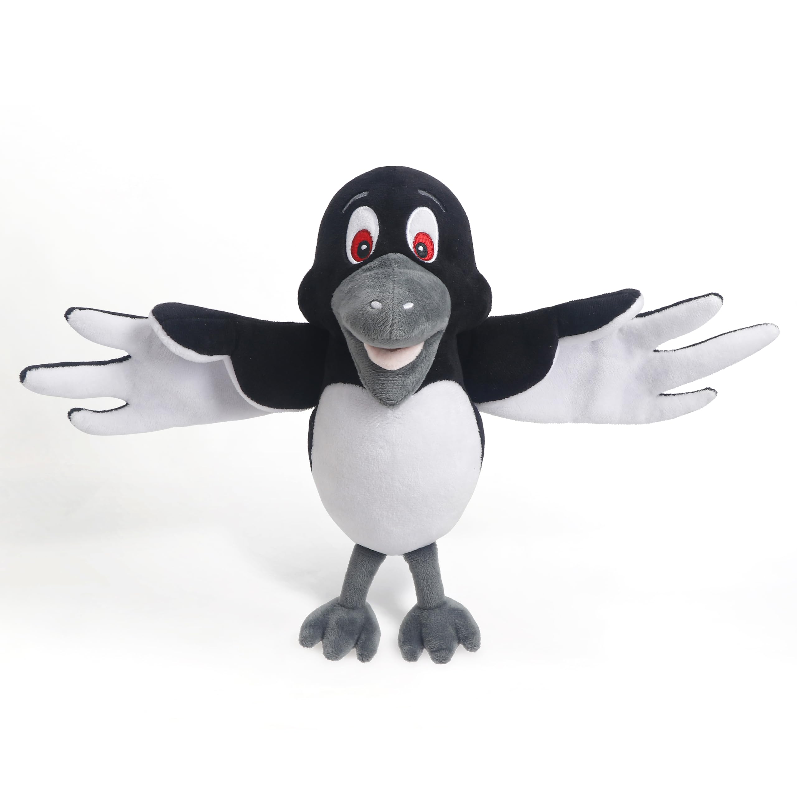 Steve and Maggie-Plush Toys for for Kids 1+, Soft character and birds for Pretend Play, Nursery Rhymes & Learning, Interactive Toddler Toy for birthday gift(maggie plush toy)