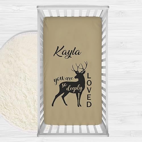 Miniatura 14 de Sábanas personalizadas para cuna de bebé con nombre, sábanas ajustables personalizadas para cuna de margaritas para bebés, niñas y niños, sábana