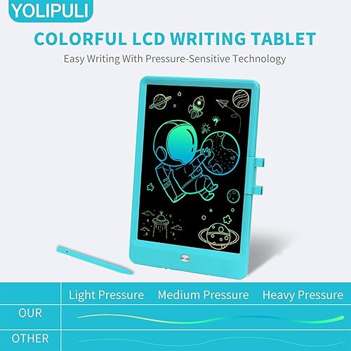 Miniatura 2 de Tableta de escritura LCD para niños, paquete de 2 tablero de dibujo colorido de 8.5 pulgadas, juguete educativo, tablero de garabatos electrónicos,