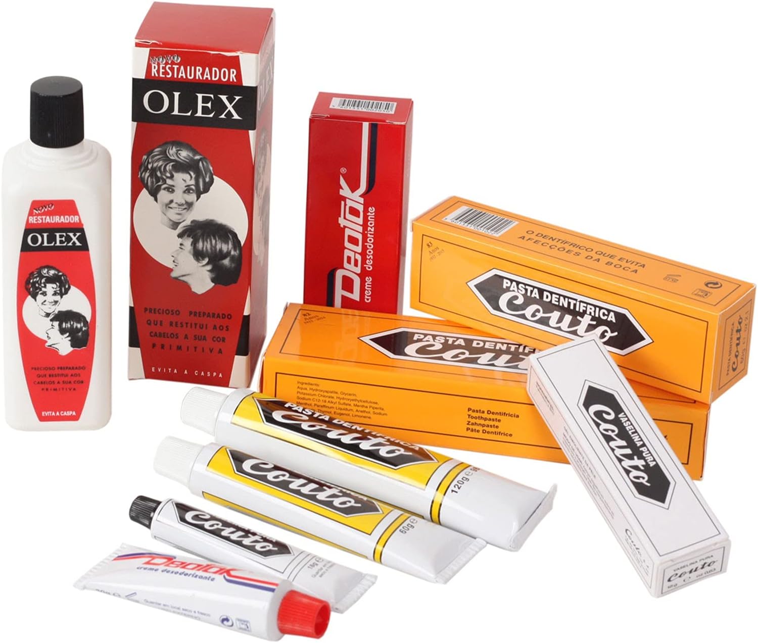 Couto Medicinal Toothpaste from Portugal, 60 gr (2.5 oz)