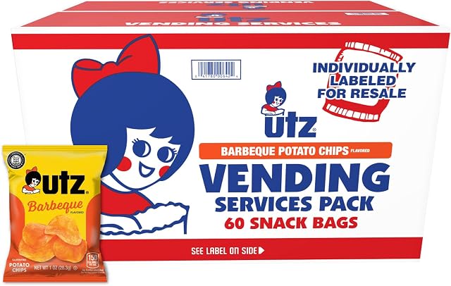 Utz Barbeque Potato Chips, 1 oz Bags