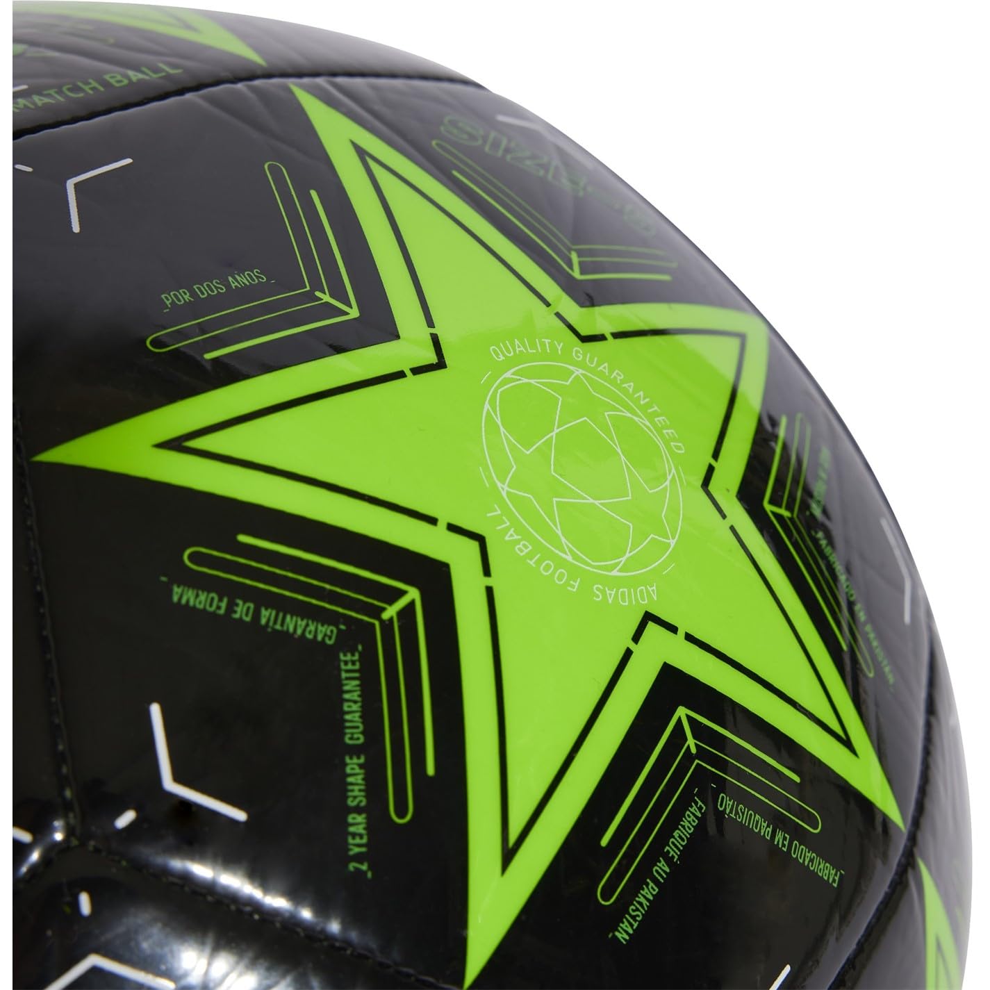 Adidas UEFA - Palla da calcio unisex Champions League Club IX4067, nero, 5 EU