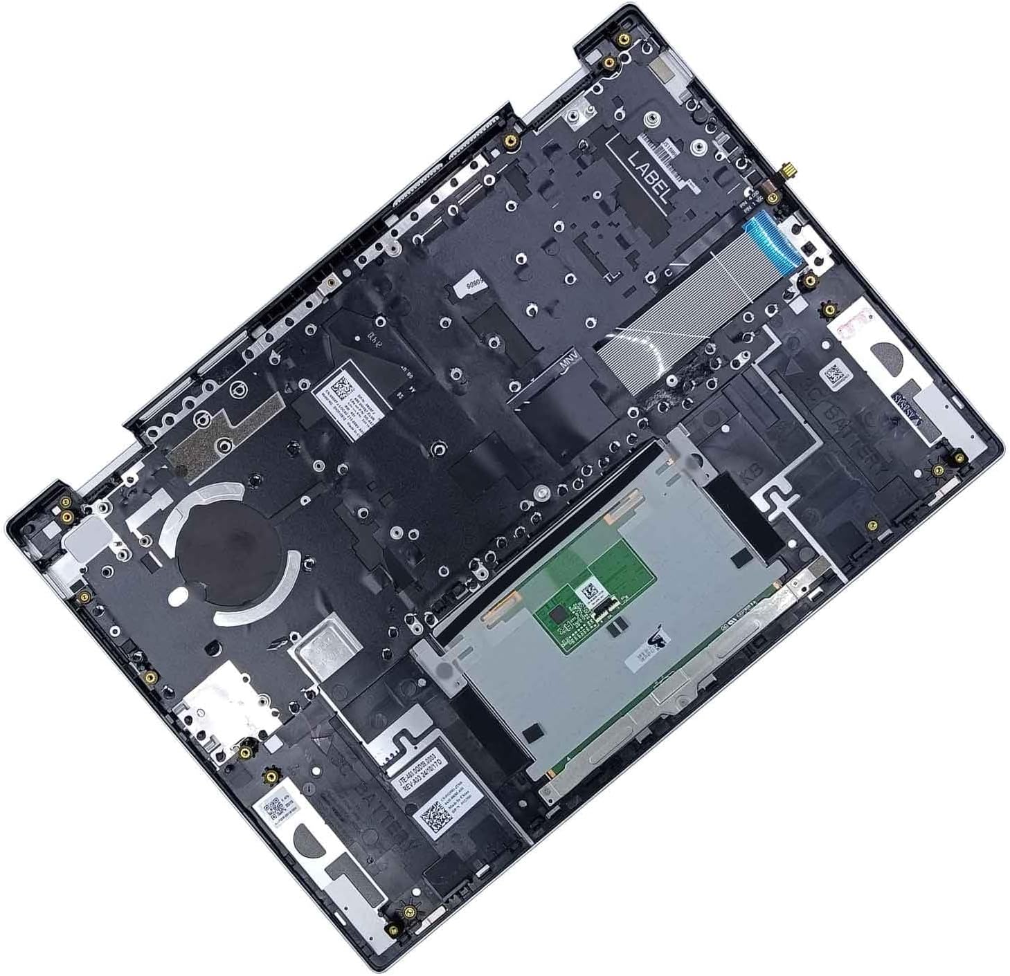 Replacement for Dell Dell Inspiron 14 7420 7425 2-in-1 Palmrest Backlit Keyboard Touchpad Assembly 0VG9M1 VG9M1