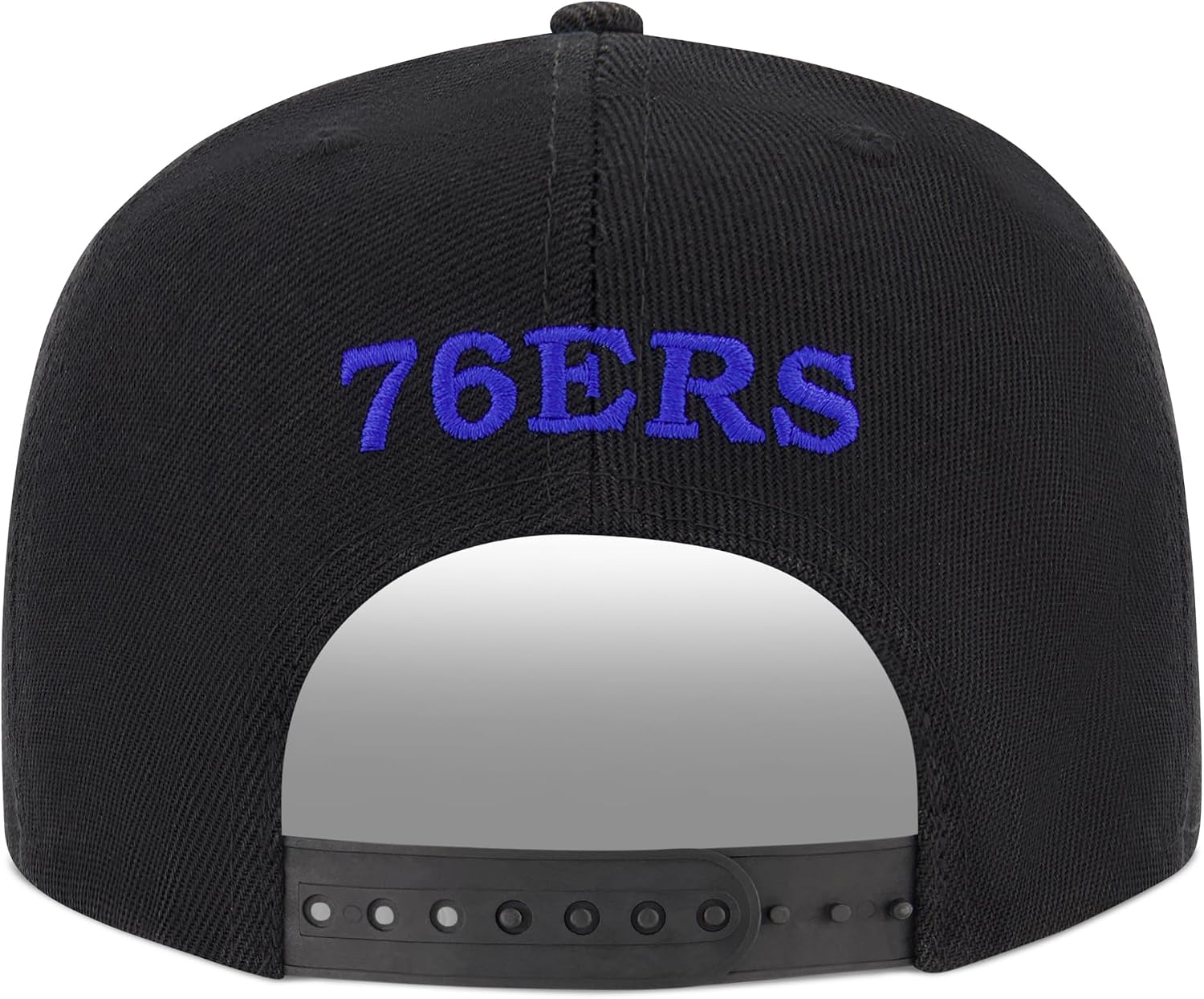 Ultra Game Men NBA Official Twill Snap Back Ultimate Black Baseball Cap Hat