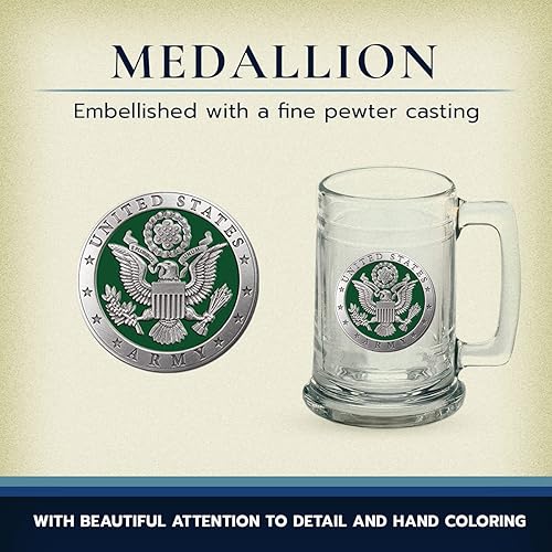 Miniatura 8 de Vaso de cerveza del estado de Arizona  Vaso de cerveza de estilo alemán de 15 onzas  Incrustación de metal Alma Mater de peltre intrincadamente