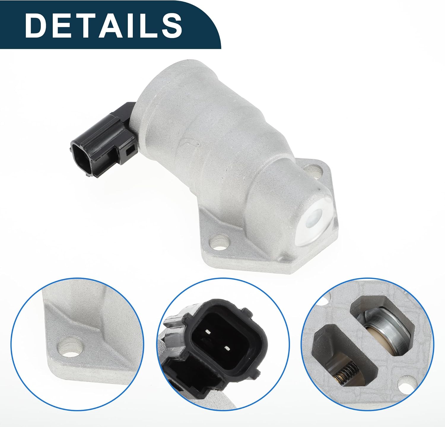 Car Idle Air Control Valve for Ford F-150 2001-2003 2005-2008 Replace No.1L3Z9F715AA IACV Idle Valve Idle Air Control Valve
