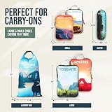 TRIPPED Travel Gear Compression Packing Cubes - 6Piece Set, National Park, Travel Organizers - 4