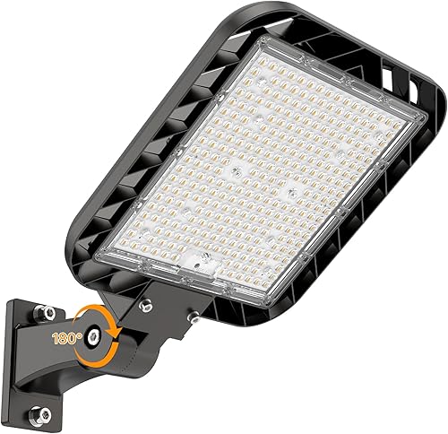 Miniatura 15 de Luces de Estacionamiento 240W 36000LM Montaje de Brazo Ajustable Luces de Caja de Zapatos para Exteriores con Fotocélula de Anochecer a Amanecer