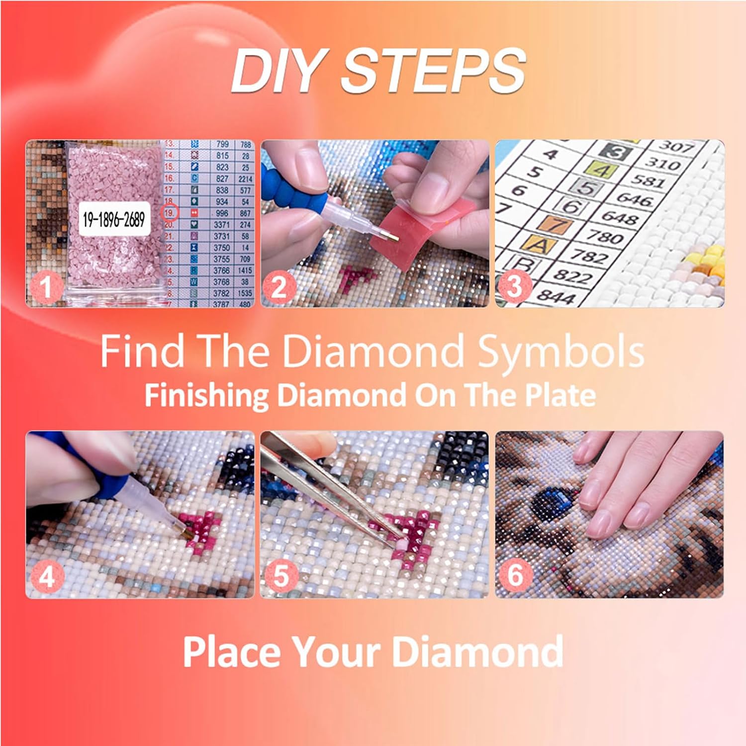 12pcs Butterfly 5D DIY Square Drill Kits for Adults Beginners Home Decor Diamonds Paintings Gem Art 5.91x7.09in