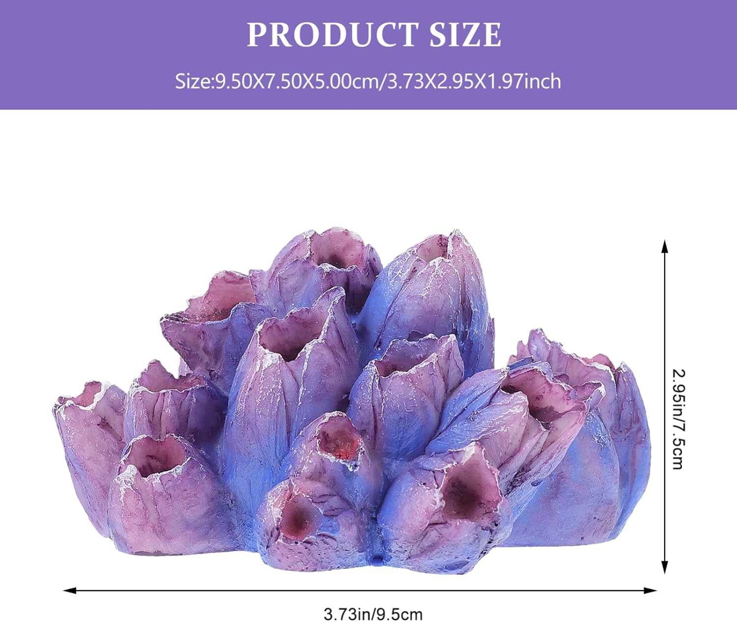 Artificial Coral Reef Coral Decor Aquarium Decoration Fish Tank Stand Aquariums Underwater Decor Diver Fish Hideout Faux Coral Aquarium Tweezers Extra Fish Pla