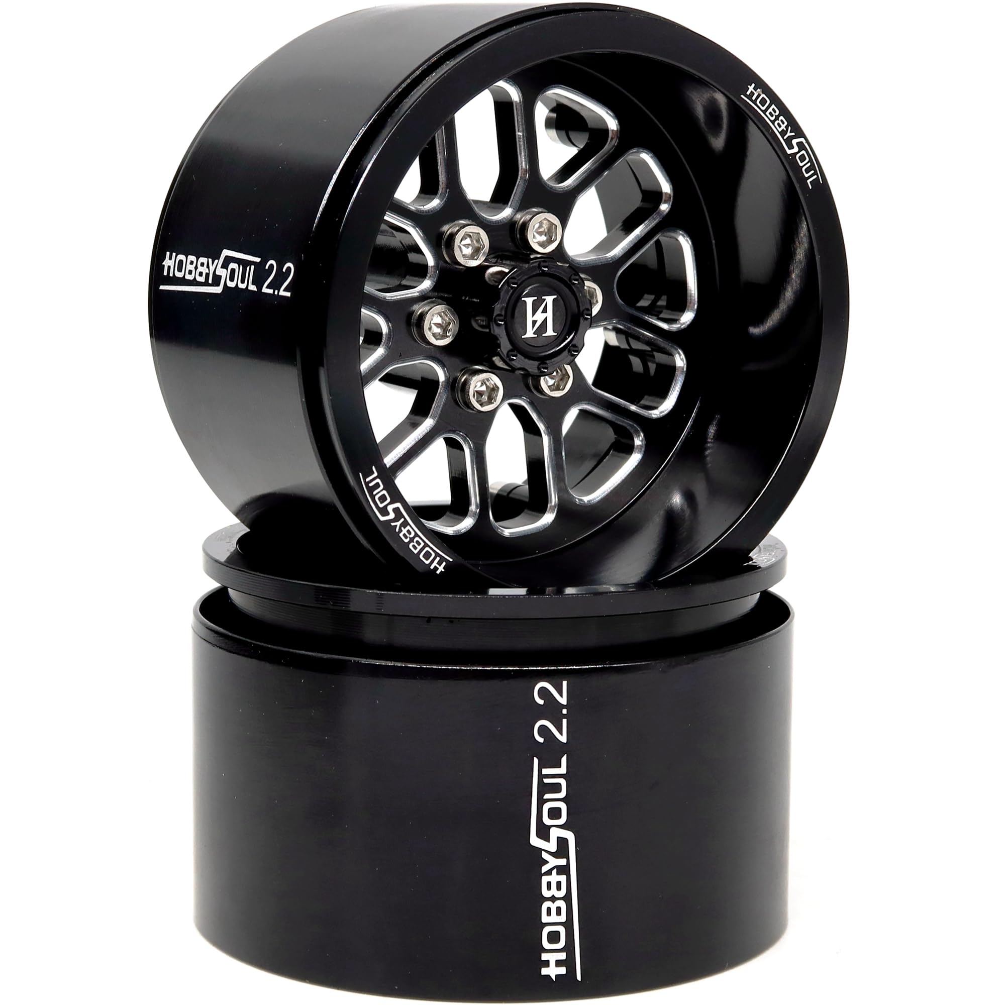 Amazon | HOBBYSOUL RC 2.2 ビードロックホイール 幅40mm 4個パック