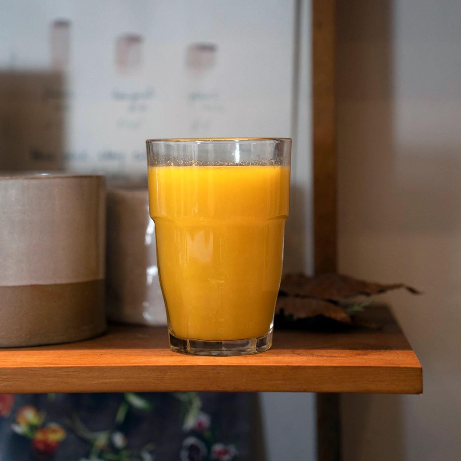 Bormioli Rocco Rock Bar 16.25 oz. Cooler Stackable Tempered Beverage Glasses for Cold Drinks, Water, and Cocktails, Set of 6, Clear