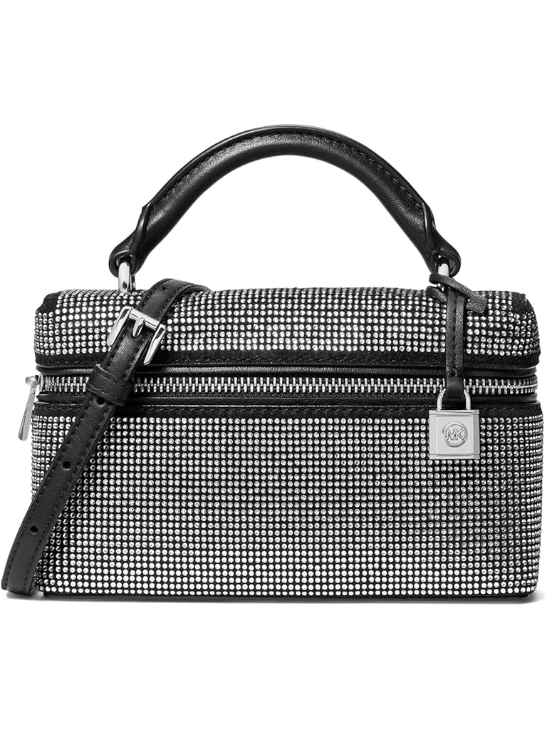 Black Michael Kors Jana Extra Small Top Handle Xbody