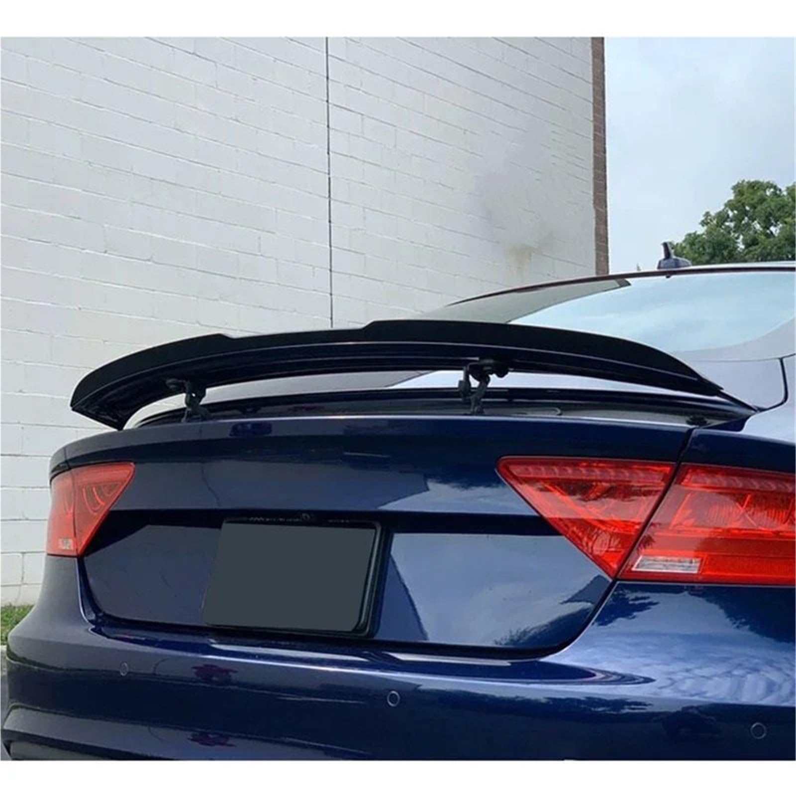 Spojlery tylne Do Audi A7 S7 RS7 2015-2018 Spojler samochodowy | V Style Tylna Owiewka Samochodu Spoiler Body Kit Cover