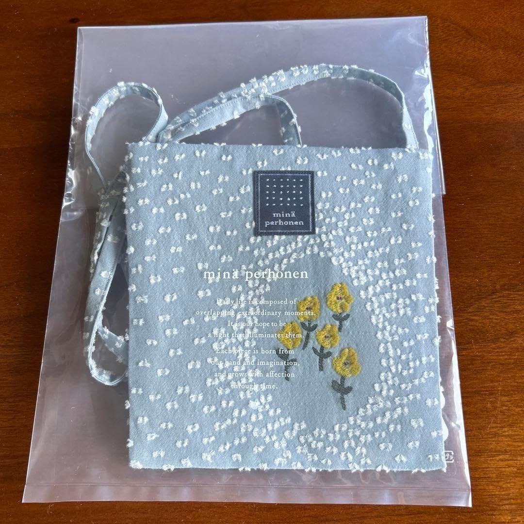 ミナペルホネン　ライババッグ　オーダー　未使用タグ付き　バラード　リングフラワー タグ付き☆ミナペルホネン☆タンバリン オレゴンバッグ - メルカリ