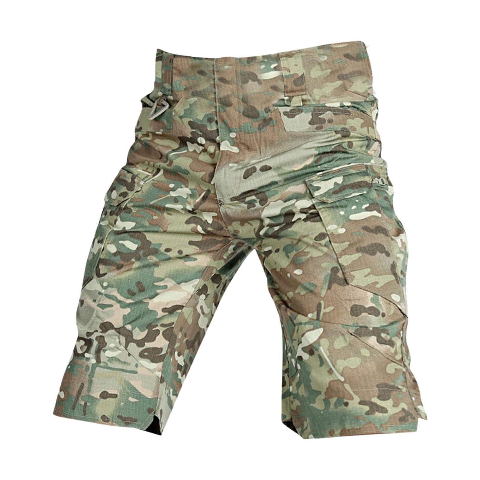 Cargo Pants Breathable Comfortable Men's Cropped Pants for Beach Summer Men L-image-16