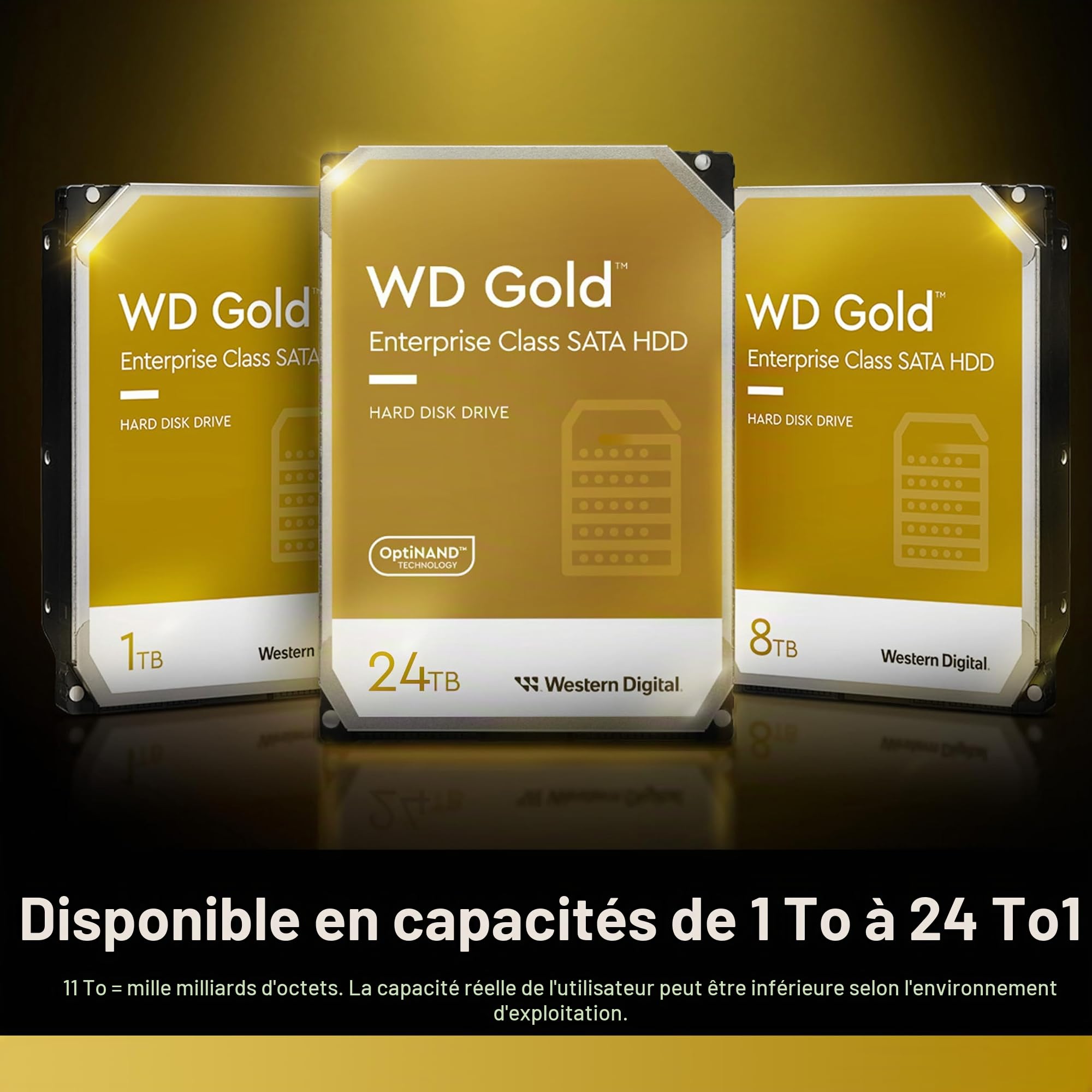 Western Digital WD181KRYZ Disque Dur 3.5" 18000 Go SATA