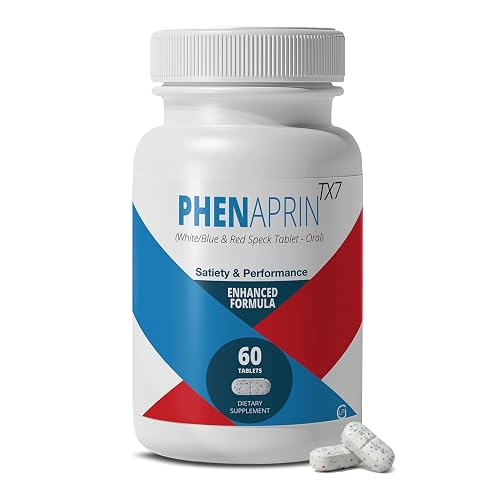 PhenAprin TX7 Weight Loss Pills for Women, Appetite Suppressant, 60