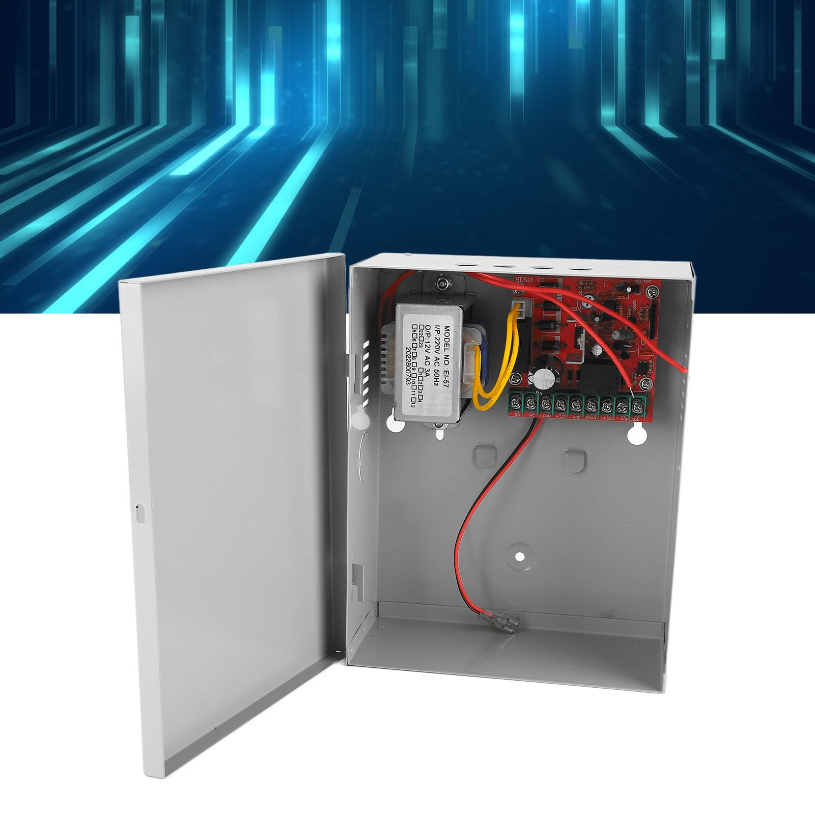 Jiawu Controller di Alimentazione per Controllo Controllo 12v 3a 220v Alimentatore per Consulto per Verniciata Superficiale per Cottura Ad Alta Efficienza per Citofono Edilizio
