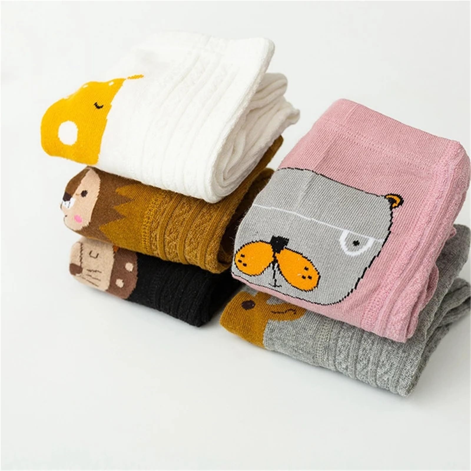 Baby Tights PP Cotton Pantyhose – Cartoon Kids Stockings for Boys & Girls, Toddler Stockings, Spring & Autumn Clothing(P,M (2-4Y))