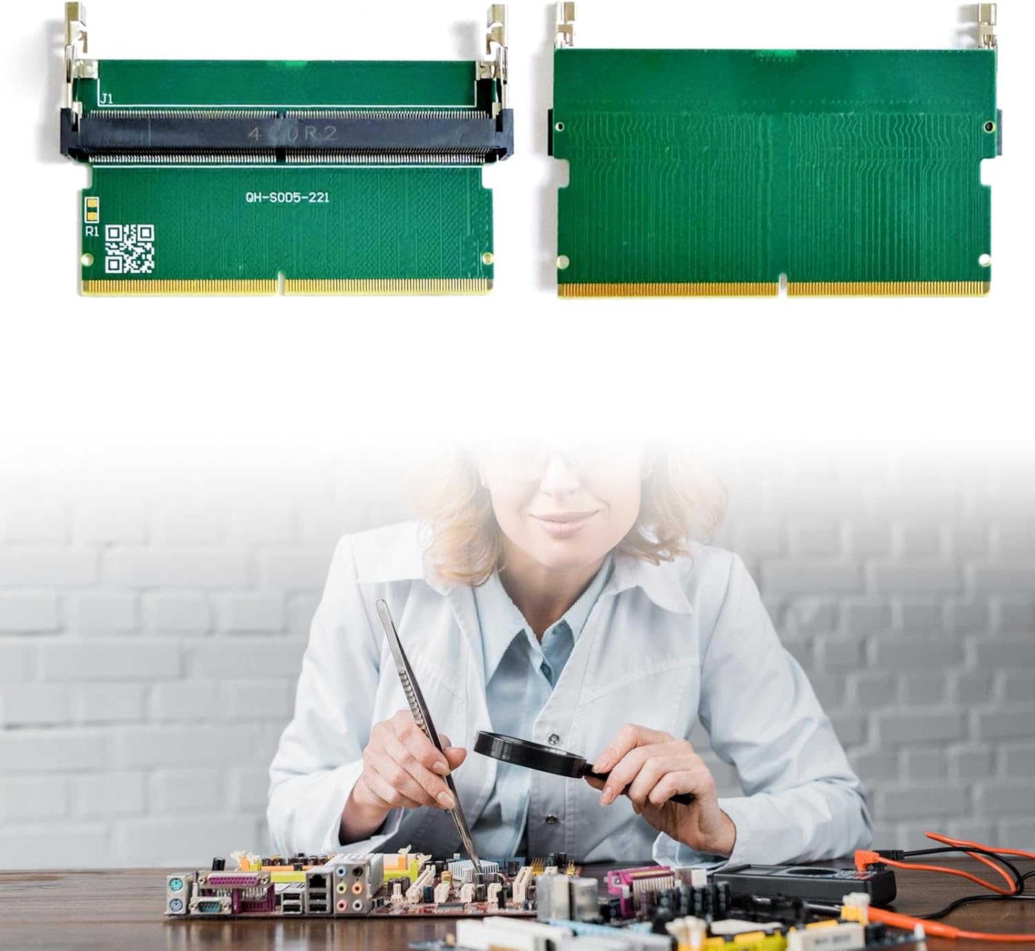 ordinarYone Upgraded Laptop DDR5 Memory to DDR5 Desktop Adapter Card Memory Tester Converter For Desktop