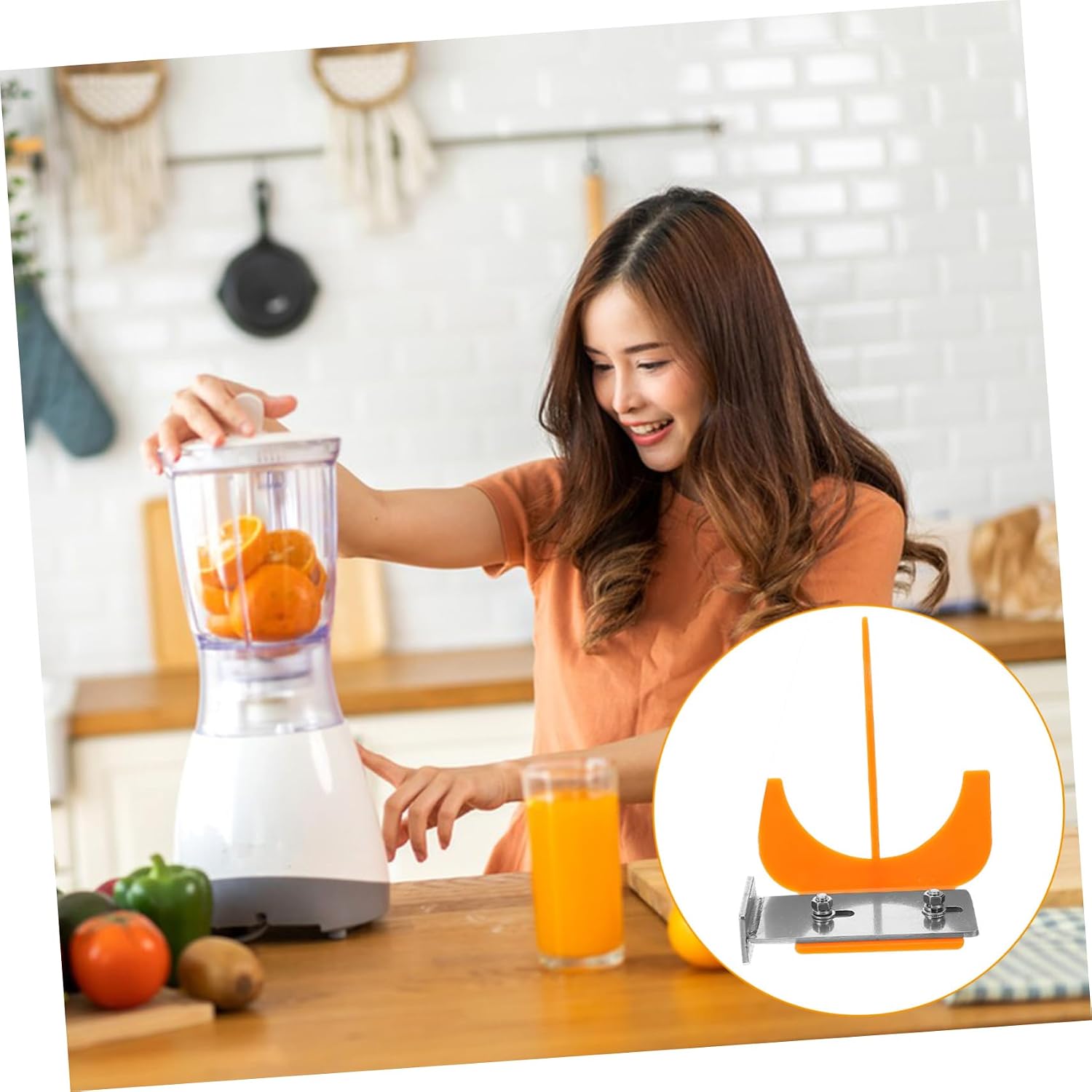 1set Compact Orange Peeler Tool Peeling Accessory for Home Use Easy to Clean Replacement Part for Orange Juicers Efficient Daily Use Peeling
