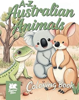 Discover Australia: Animal Coloring Book with Fun Drawing Activities for Kids: Explore Australia’s Animals with Fun Coloring and Drawing Challenges ... Animal Adventure: Explore, Learn & Color)