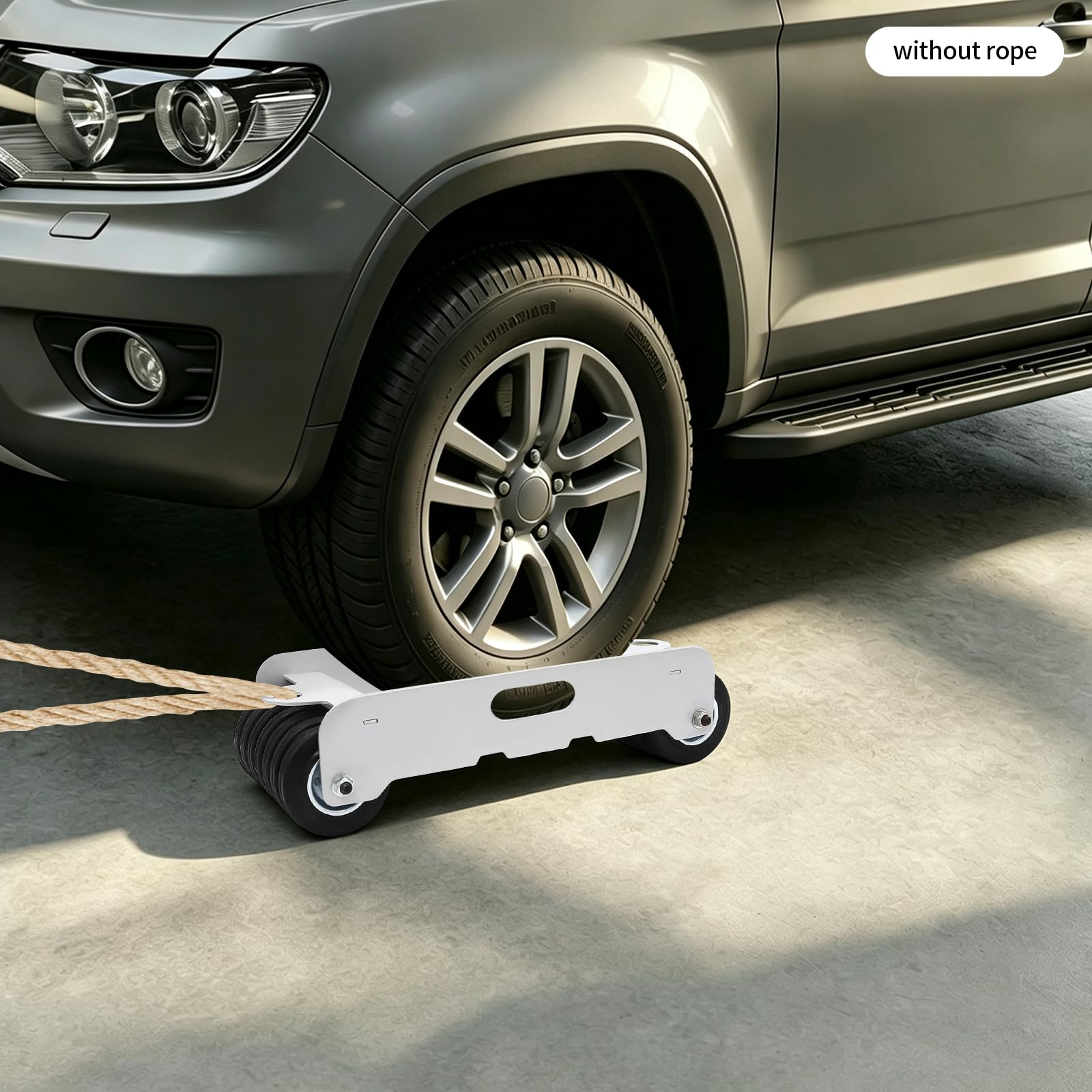 1 supporto per manovra portatile, 61 x 52 x 29,5 cm, con 14 ruote fisse