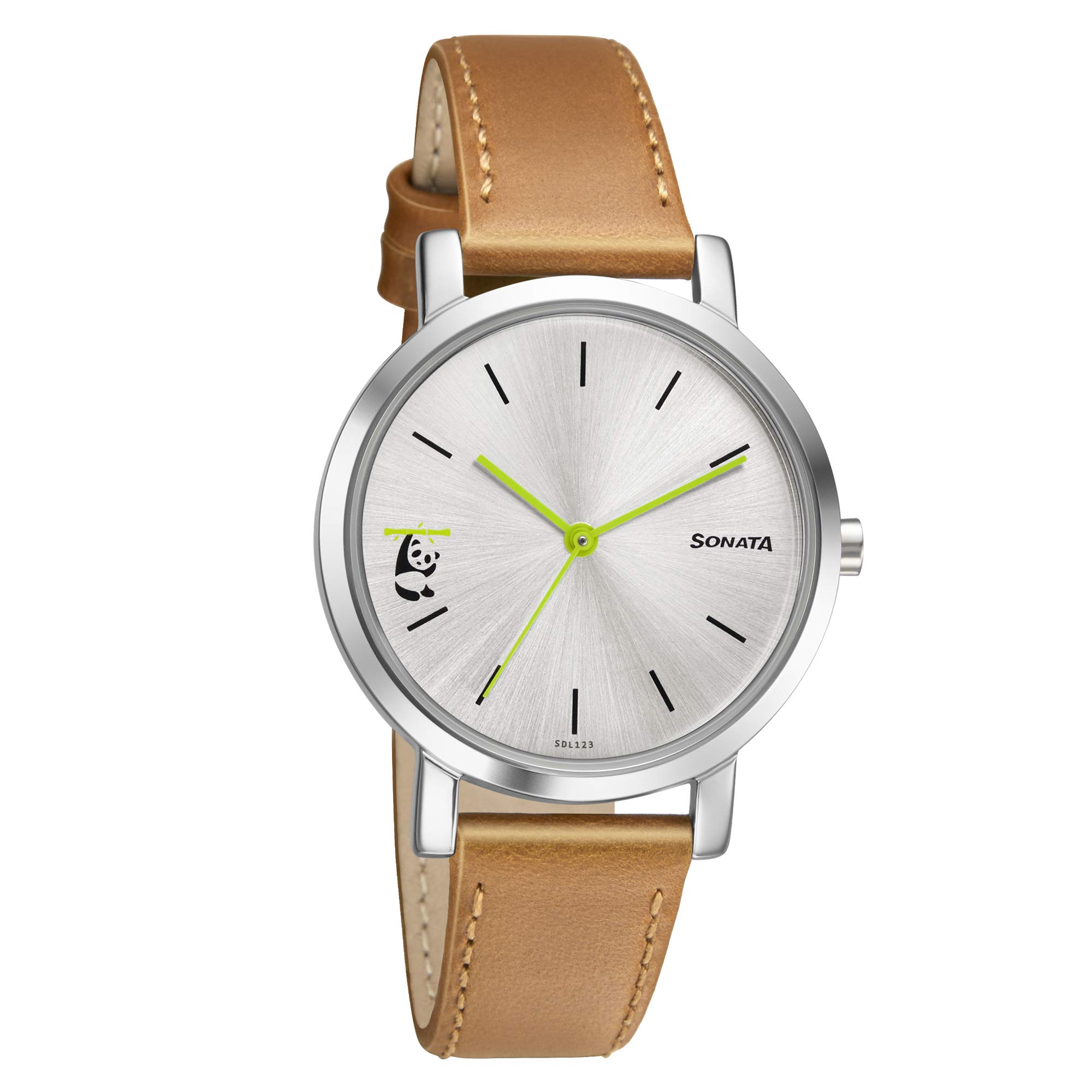 Sonata Play Silver Dial Women Watch With Leather Strap-NR8164SL04 (B08P4QYQMW) Amazon Price History, Amazon Price Tracker