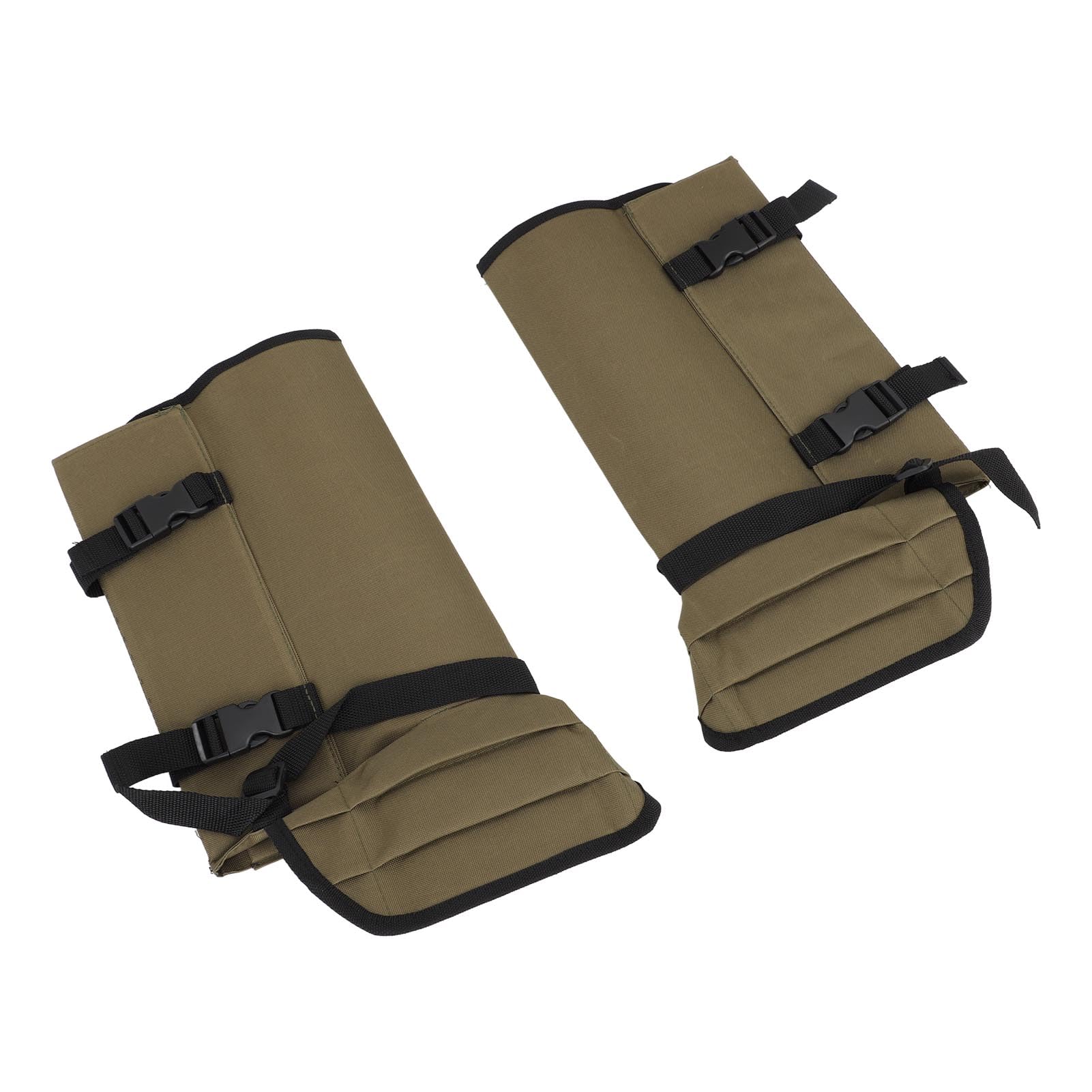 1 par de botas gruesas antiserpientes, polainas ajustables, cubierta de serpiente, transpirable, ligera, antiserpientes, adecuada para senderismo, camping