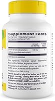 Vista 3 de Healthy Origins - 5-HTP 100 mg, 120 cápsulas vegetarianas, (5-hidroxitriptófano), sin OMG, sin gluten, vegano