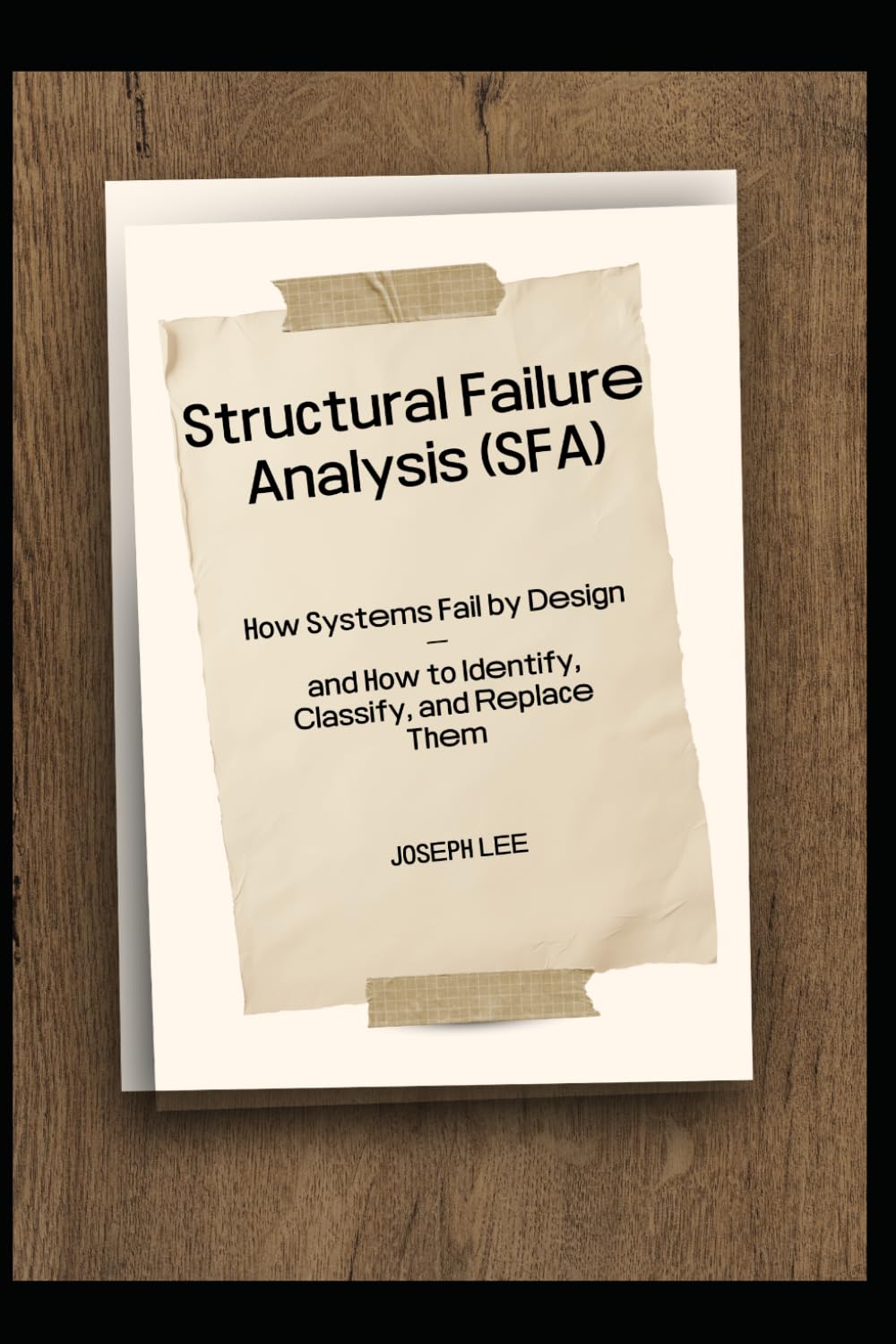 Structural Failure Analysis (SFA): How Systems Fail by Design — and How to Identify, Classify, and Replace Them