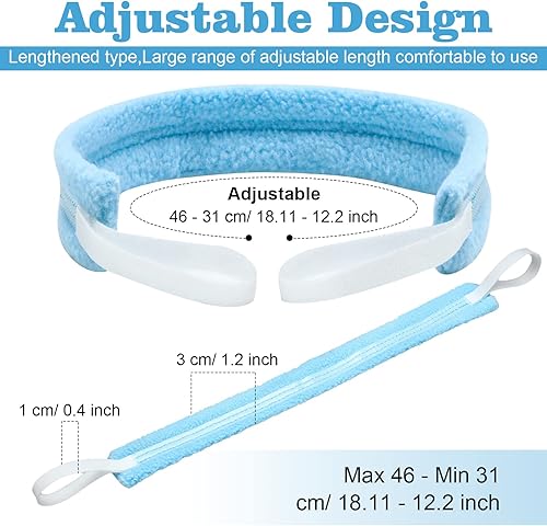 Miniatura 2 de Sosation 15 piezas de soporte de tubo de traqueotomía ajustable suministros de traqueotomía soporte de tubo suave reutilizable kits de cuidado para