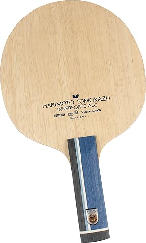 Miniatura 8 de Harimoto Innerforce ALC Blade - Cuchilla de tenis de mesa de mariposa - Cuchilla de fibra de carbono AL - Hoja profesional de tenis de mesa - tipo