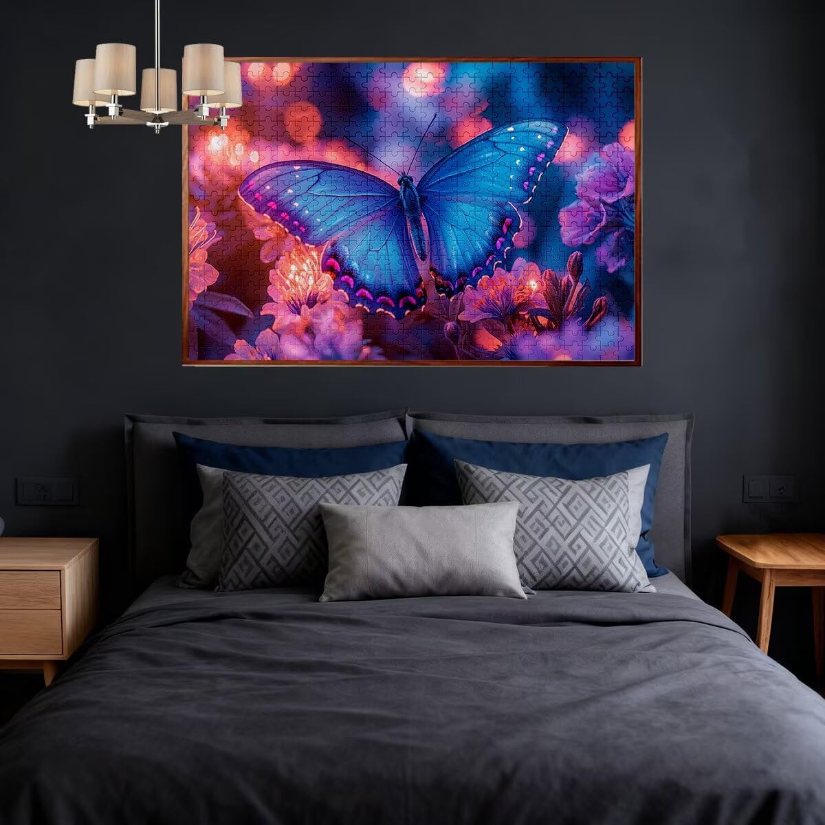 Puzzle 6000 Piezas Adultos Mariposa Puzzle para Adultos Flor Rompecabezas Juguetes Educativos Regalos Originales para Mujer Rompecabezas Entretenimiento Creativo Divertido Familia Juego 179x105cm F-53